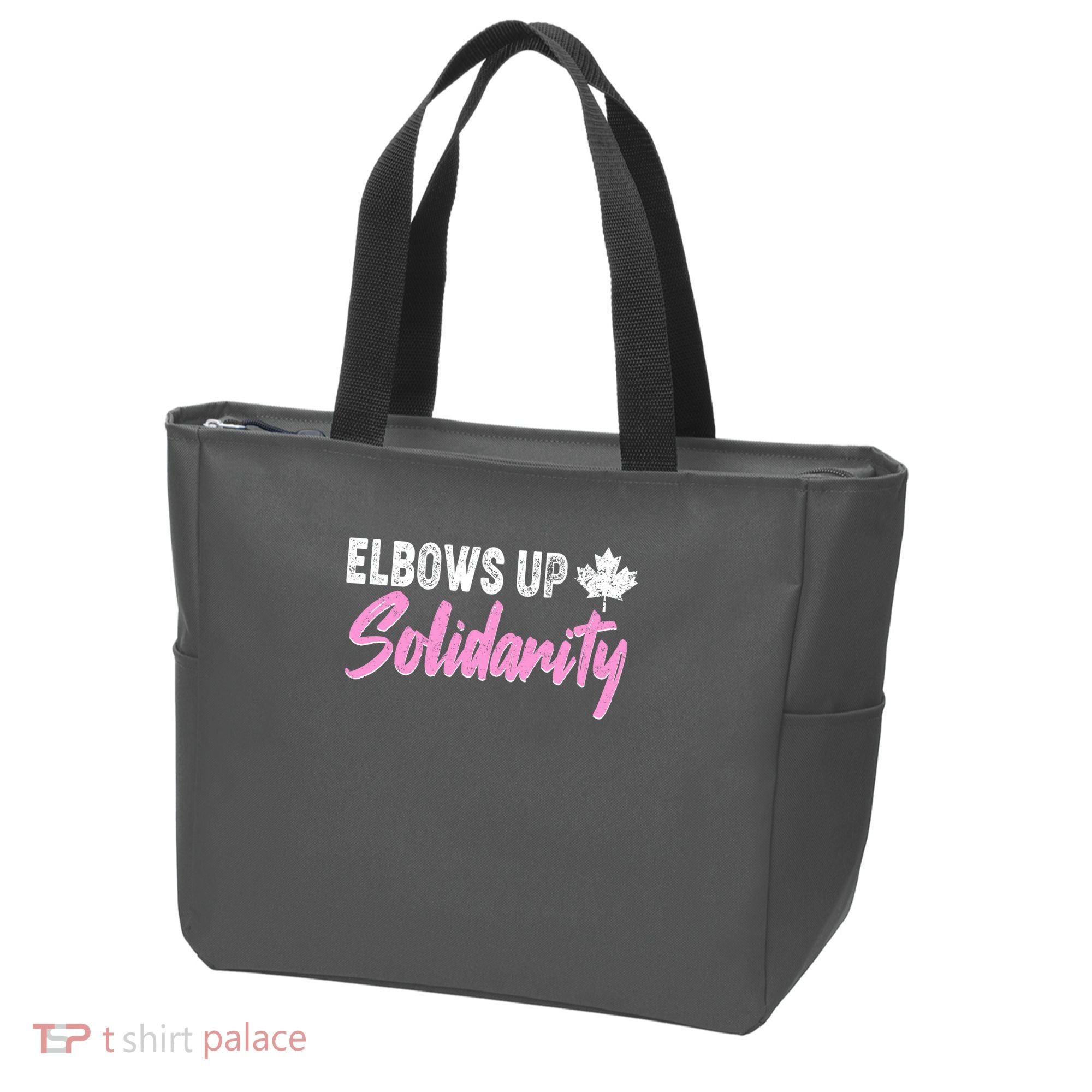 Elbows Up Canada Solidarity  Tote Bag