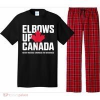 Elbows Up Canada Never Mistake Kindness for Weakness Pajama Set thumb 0