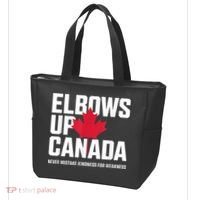 Elbows Up Canada Never Mistake Kindness for Weakness Tote Bag thumb 3