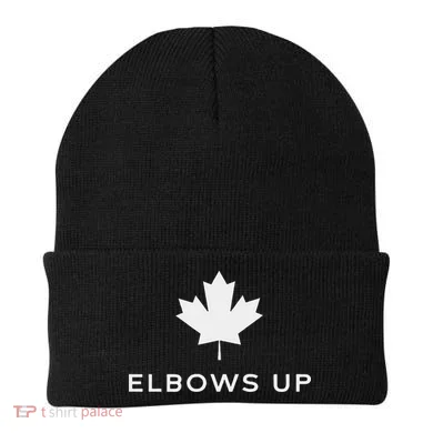 Elbows Up Canada Beanie