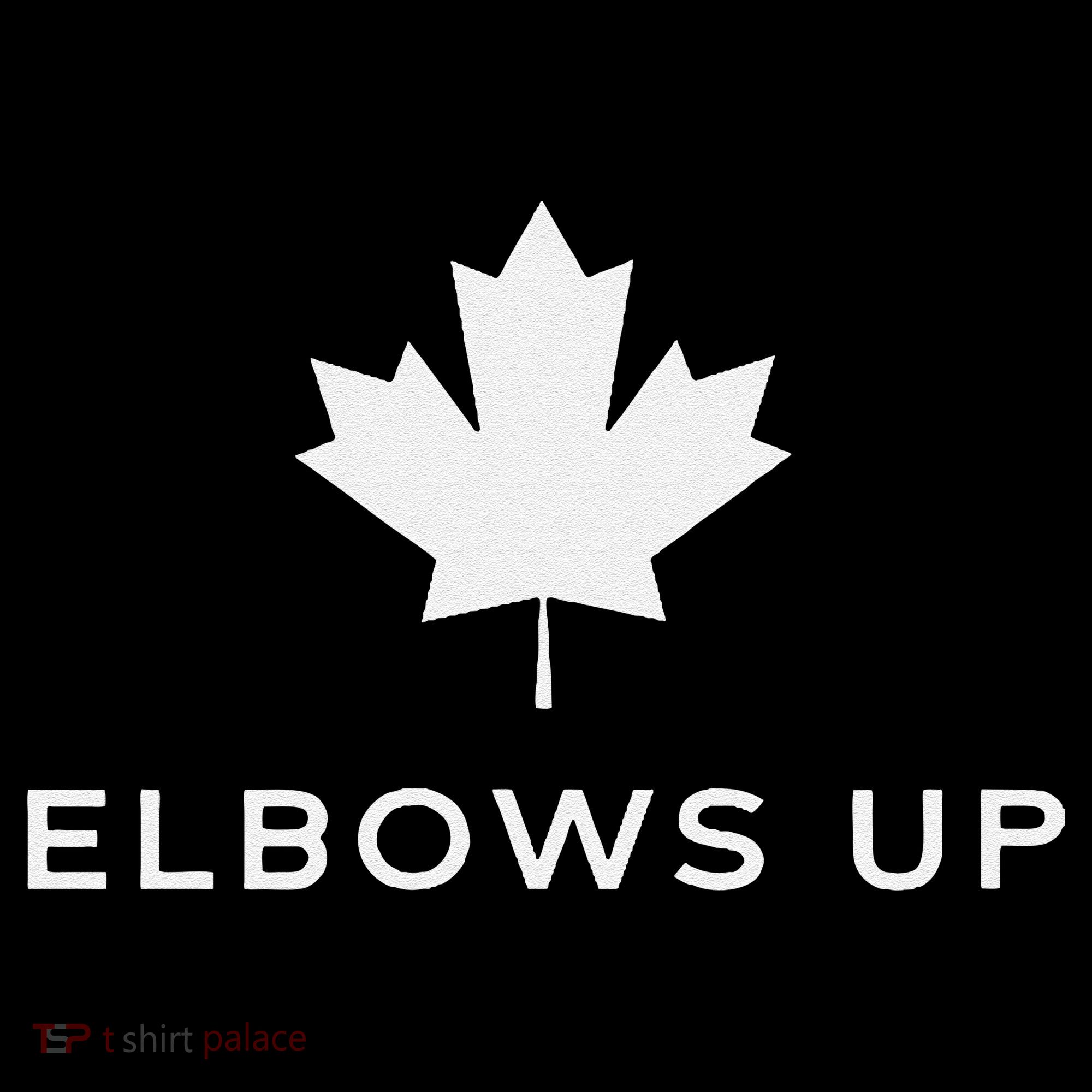 Elbows Up Canada Toddler Hoodie