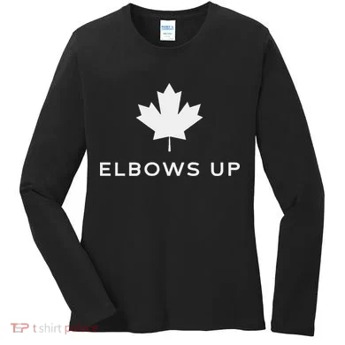 Elbows Up Canada Women's Long Sleeve Shirt