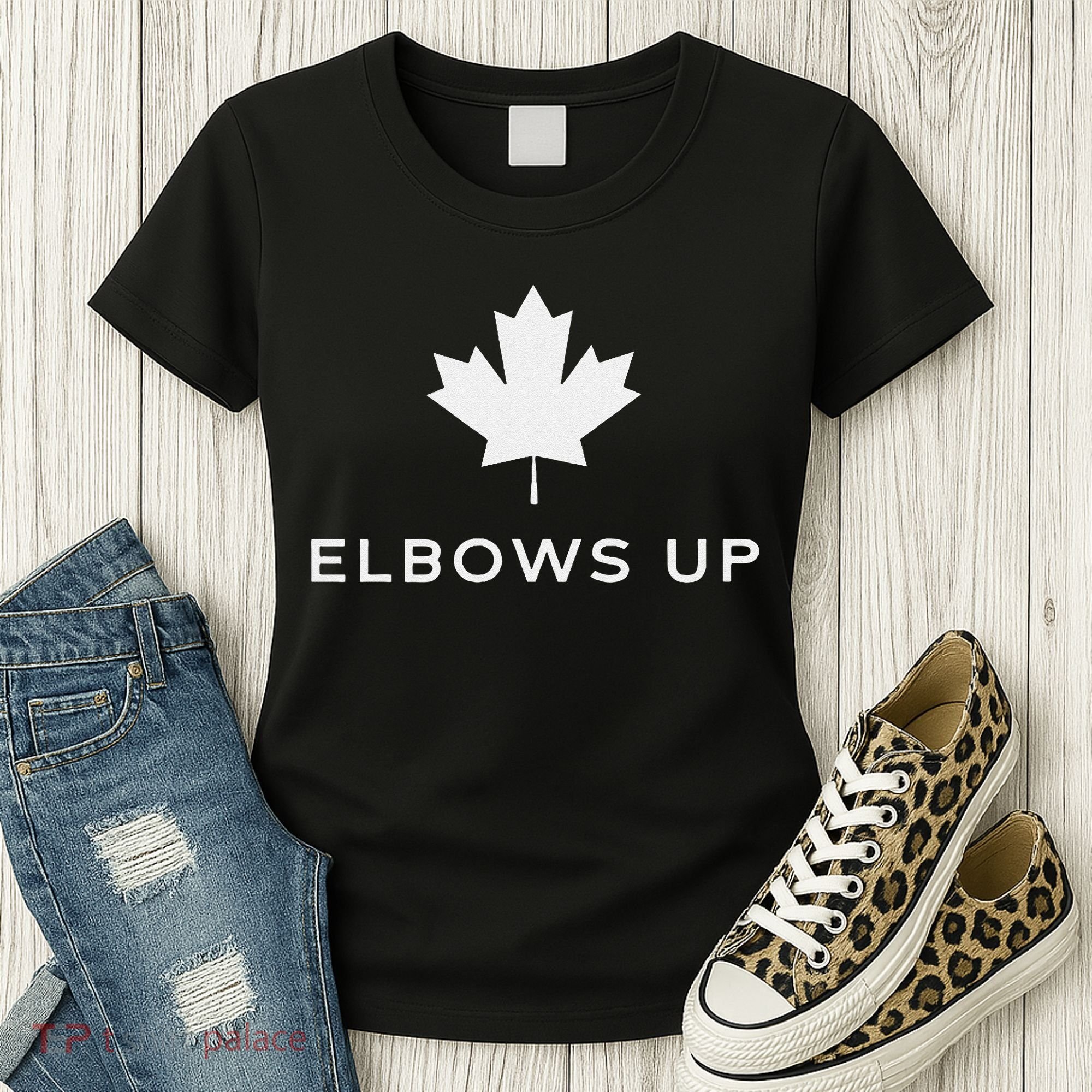 Elbows Up Canada Women's T-Shirt