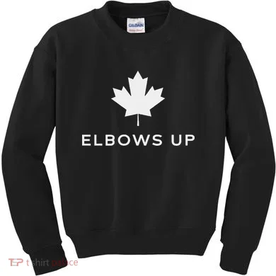 Elbows Up Canada Kids Sweatshirt