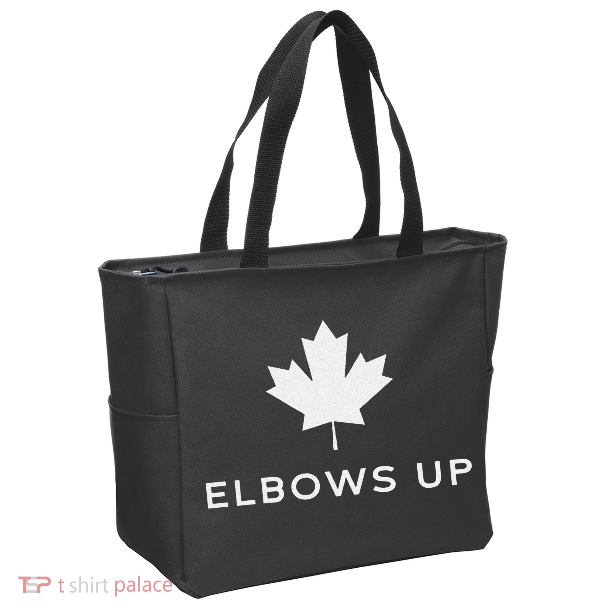 Elbows Up Canada Tote Bag