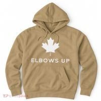 Elbows Up Canada Hoodie thumb 0
