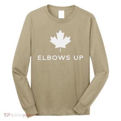 Elbows Up Canada Long Sleeve Shirt