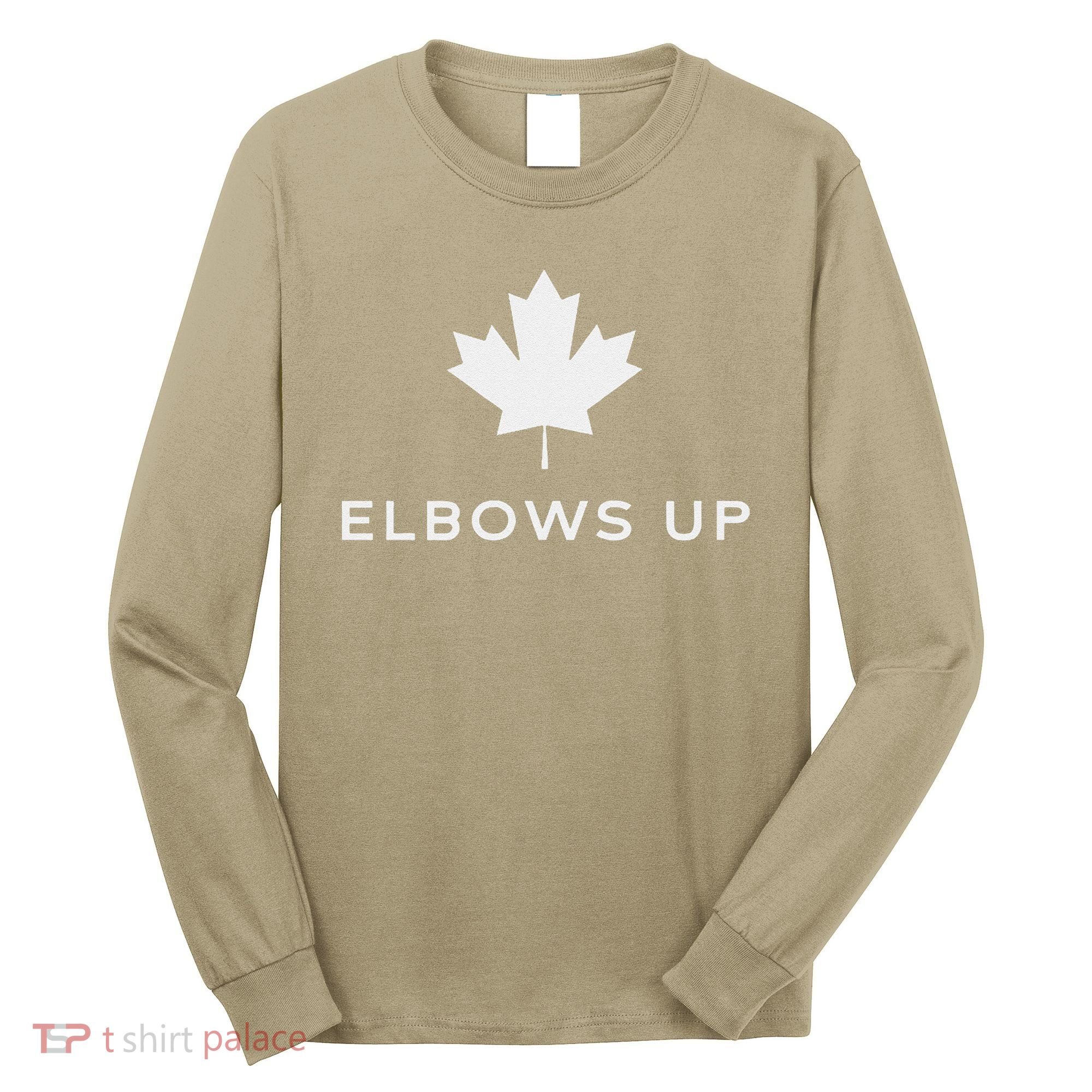 Elbows Up Canada Long Sleeve Shirt