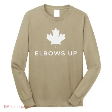 Elbows Up Canada Long Sleeve Shirt