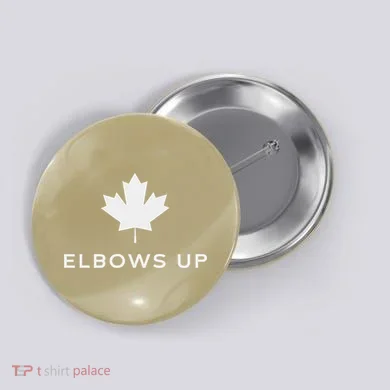 Elbows Up Canada Button