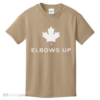 Elbows Up Canada Kids T-Shirt