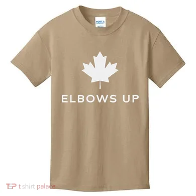 Elbows Up Canada Kids T-Shirt