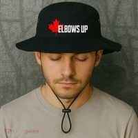 Elbows Up Canada True North Strong and Free Proud Canadian Bucket Hat thumb 2