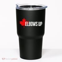 Elbows Up Canada True North Strong and Free Proud Canadian Tumbler thumb 0