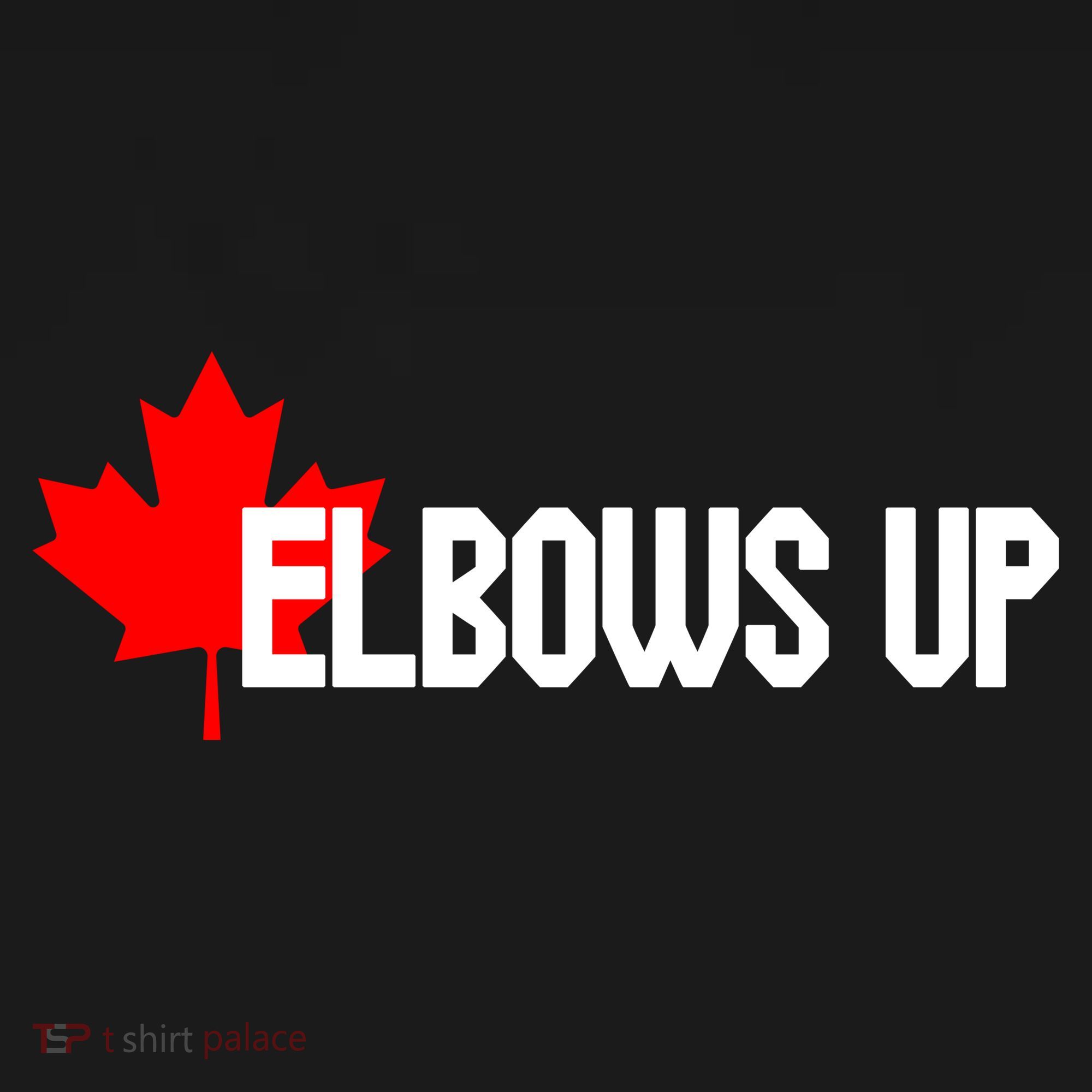 Elbows Up Canada True North Strong and Free Proud Canadian Coaster