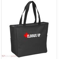 Elbows Up Canada True North Strong and Free Proud Canadian Tote Bag thumb 2