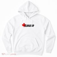 Elbows Up Canada True North Strong and Free Proud Canadian Hoodie thumb 0