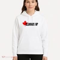 Elbows Up Canada True North Strong and Free Proud Canadian Hoodie thumb 5