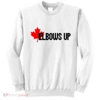 Elbows Up Canada True North Strong and Free Proud Canadian Sweatshirt thumb 0