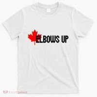 Elbows Up Canada True North Strong and Free Proud Canadian T-Shirt thumb 0