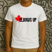 Elbows Up Canada True North Strong and Free Proud Canadian T-Shirt thumb 3
