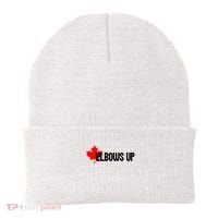 Elbows Up Canada True North Strong and Free Proud Canadian Beanie thumb 0
