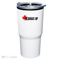Elbows Up Canada True North Strong and Free Proud Canadian Tumbler thumb 0