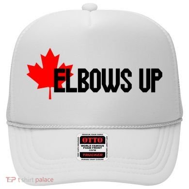 Elbows Up Canada True North Strong and Free Proud Canadian Hat