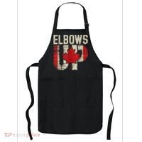 Elbows Up Canada Canadian Flag Retro Elbows Up Apron thumb 0