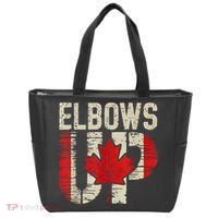 Elbows Up Canada Canadian Flag Retro Elbows Up Tote Bag thumb 0