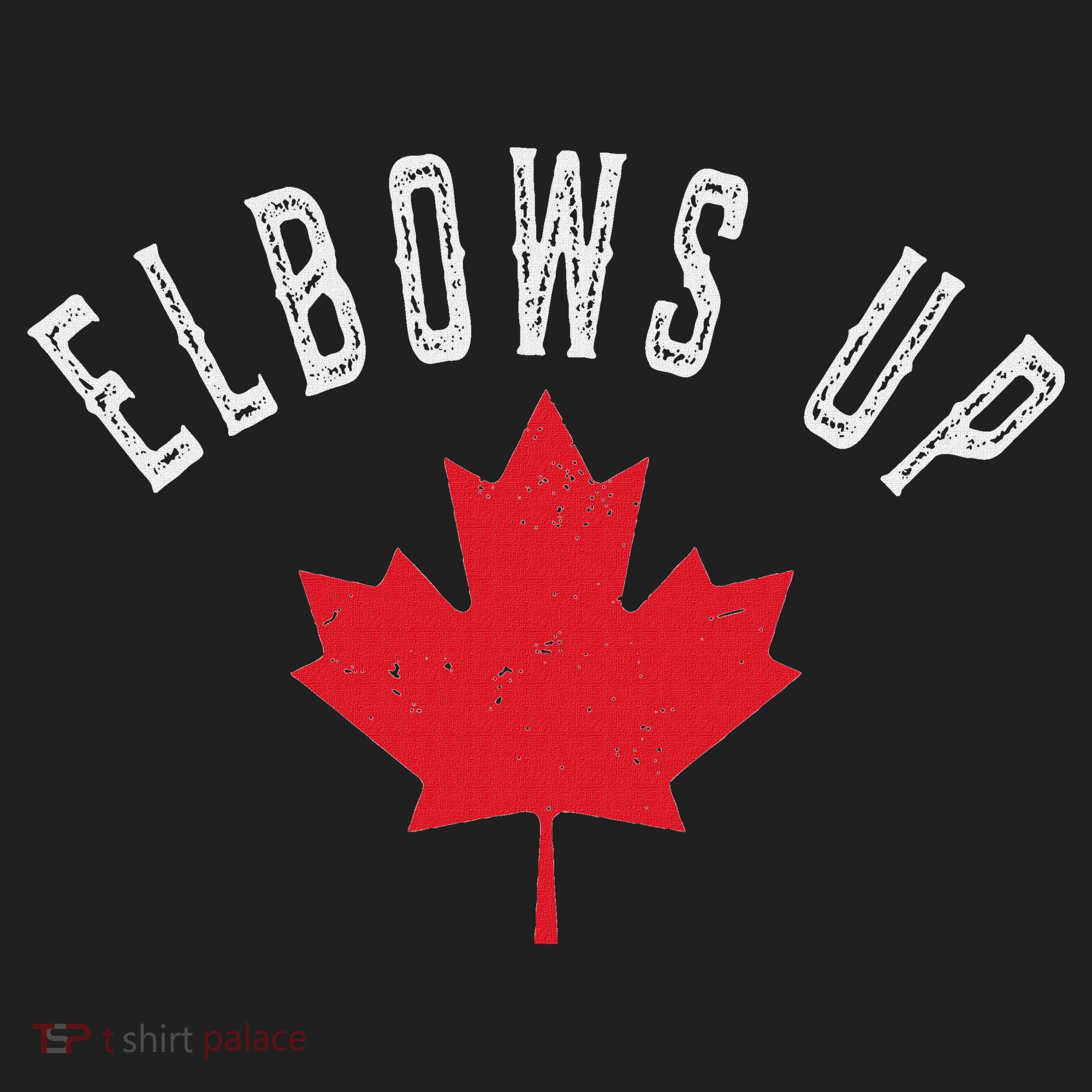 Elbows Up Canada True North Strong And Free Women's Sweatshirt