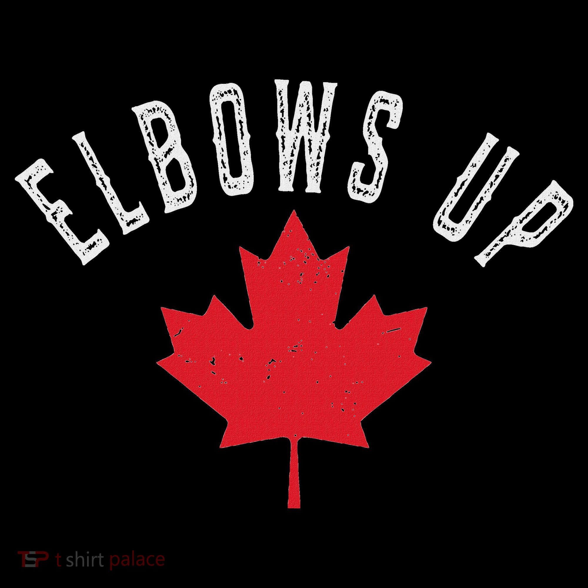 Elbows Up Canada True North Strong And Free USA-Made Doggie Bandana