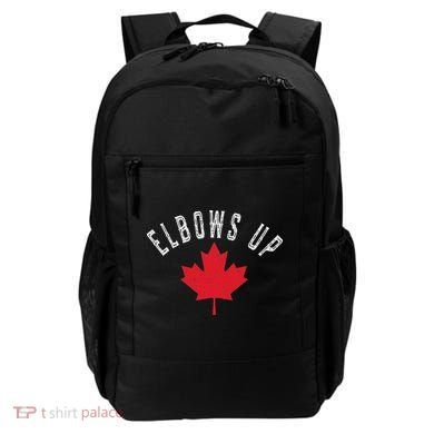 Elbows Up Canada True North Strong And Free Backpack