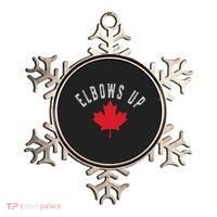 Elbows Up Canada True North Strong And Free Ornament thumb 0