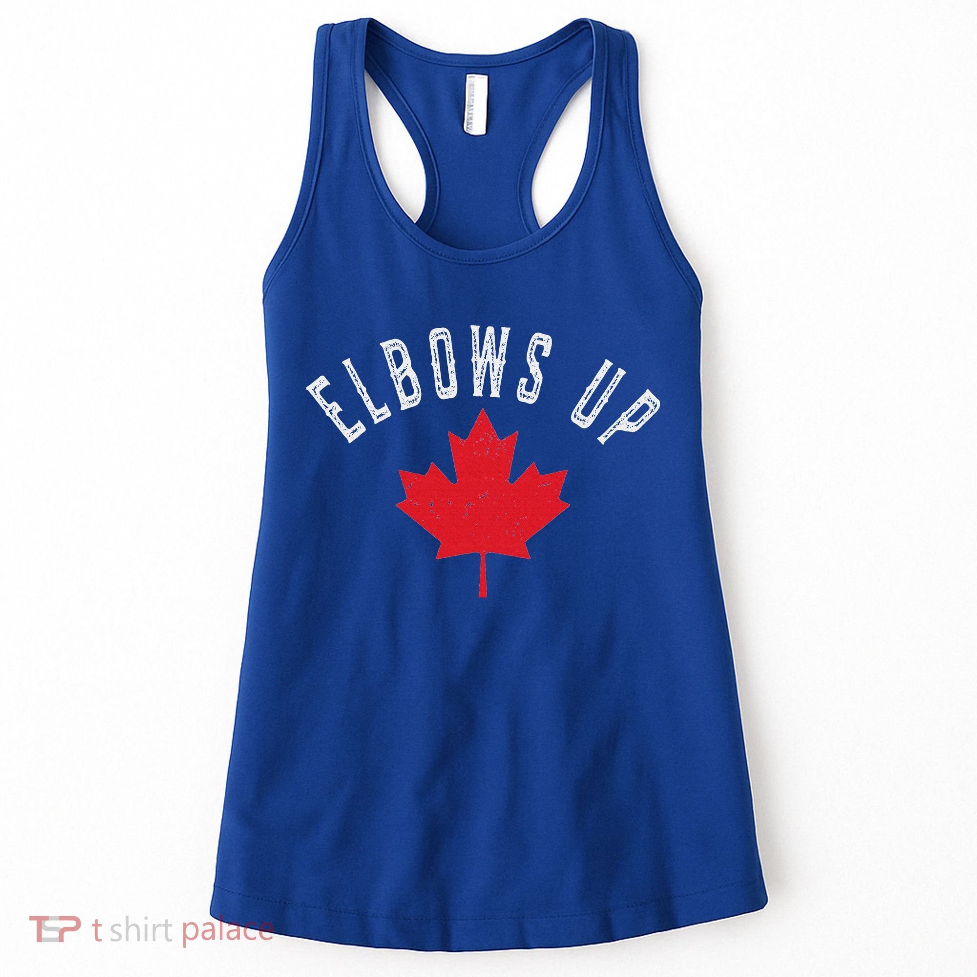 Elbows Up Canada True North Strong And Free Women's Tank Top