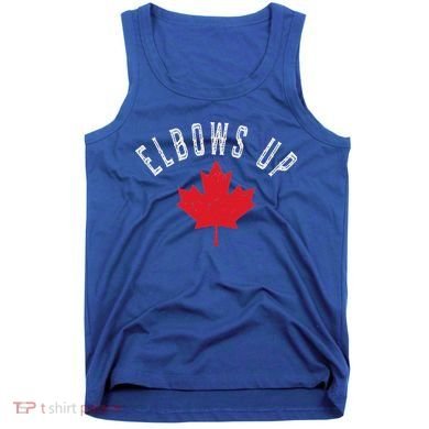Elbows Up Canada True North Strong And Free Tank Top