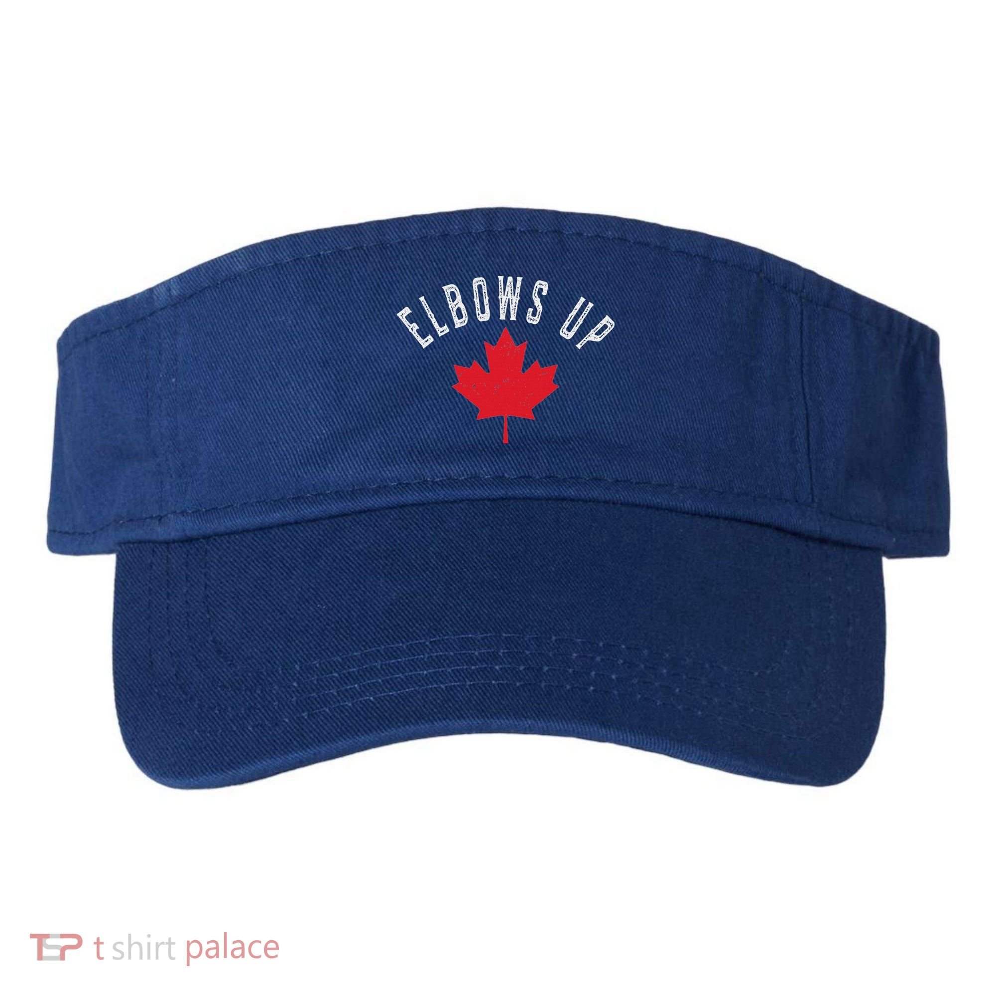 Elbows Up Canada True North Strong And Free Visor