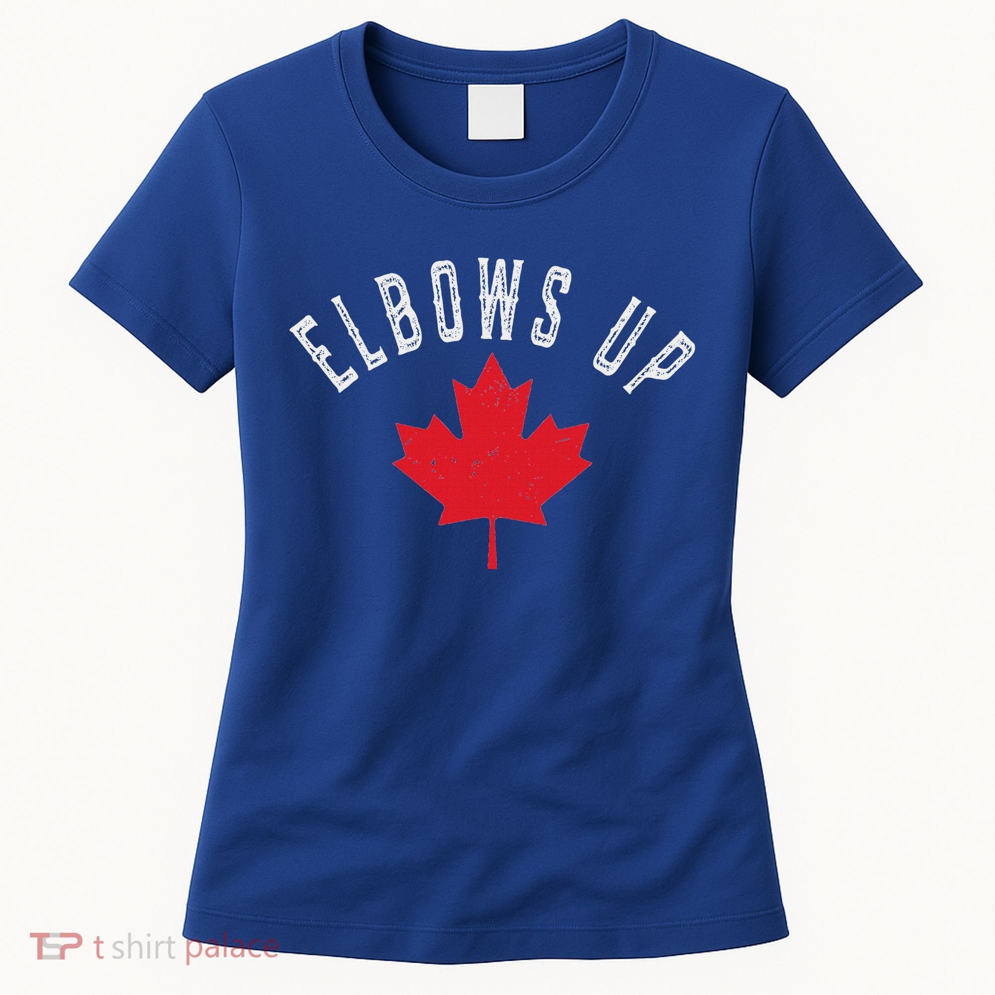 Elbows Up Canada True North Strong And Free Women's T-Shirt