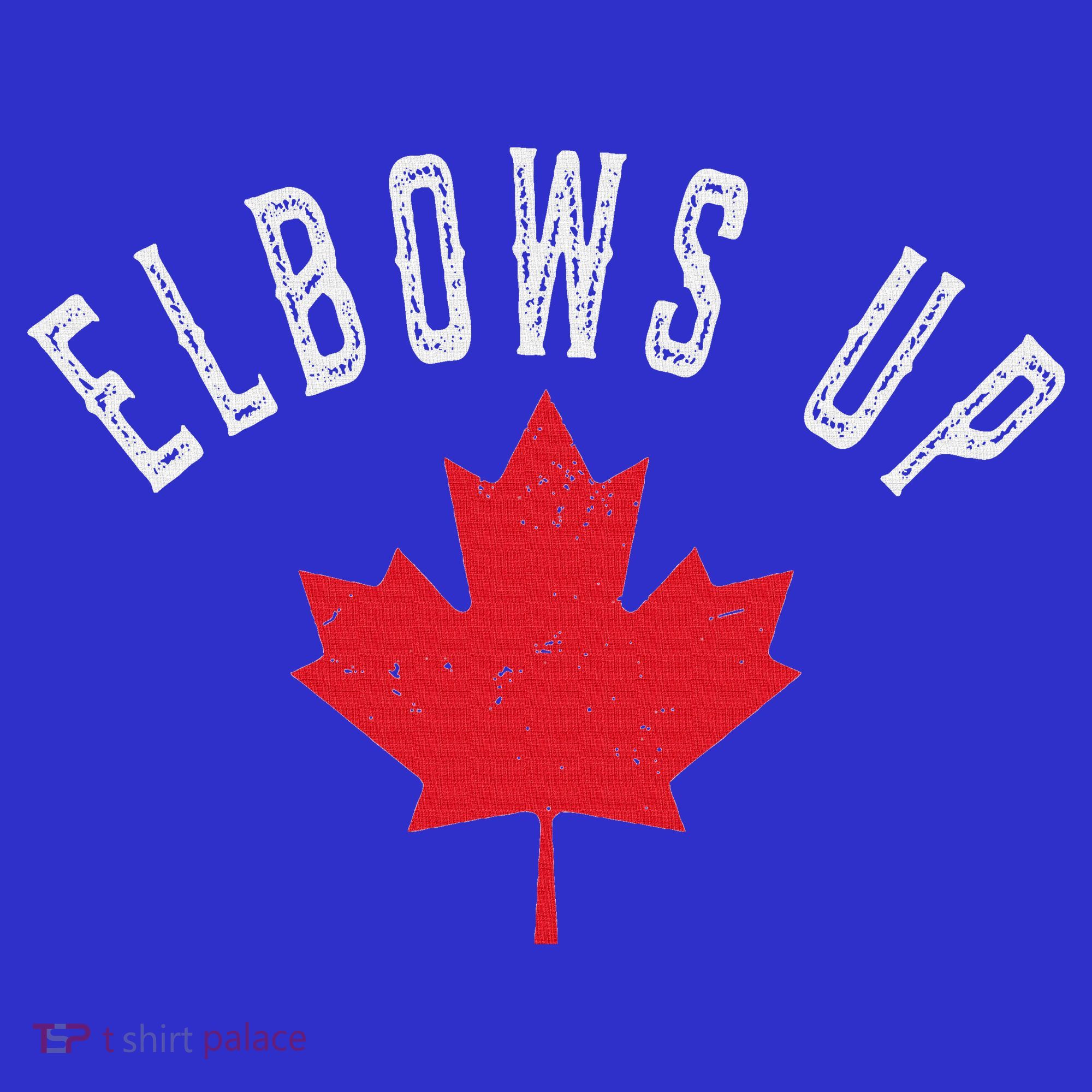 Elbows Up Canada True North Strong And Free Women's T-Shirt