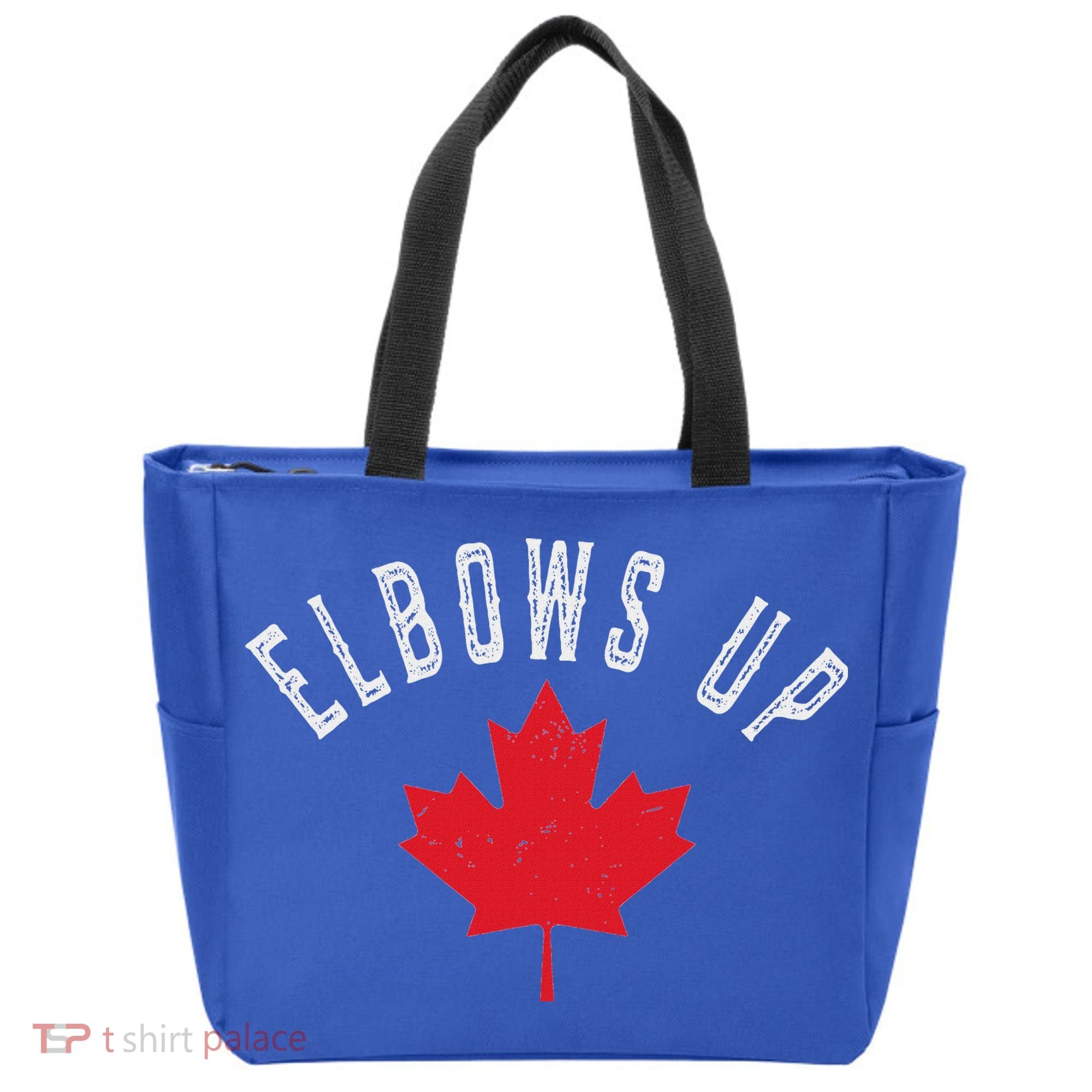 Elbows Up Canada True North Strong And Free Tote Bag