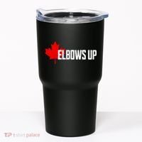 Elbows Up Canada True North Strong And Free Proud Canadian Tumbler thumb 0
