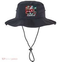 Elbows Up Canada Est 1867 Proud Canadian Strong Canada Bucket Hat thumb 0