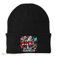 Elbows Up Canada Est 1867 Proud Canadian Strong Canada Beanie thumb 0