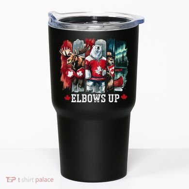 Elbows Up Canada Est 1867 Proud Canadian Strong Canada Tumbler