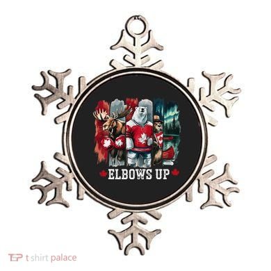 Elbows Up Canada Est 1867 Proud Canadian Strong Canada Ornament