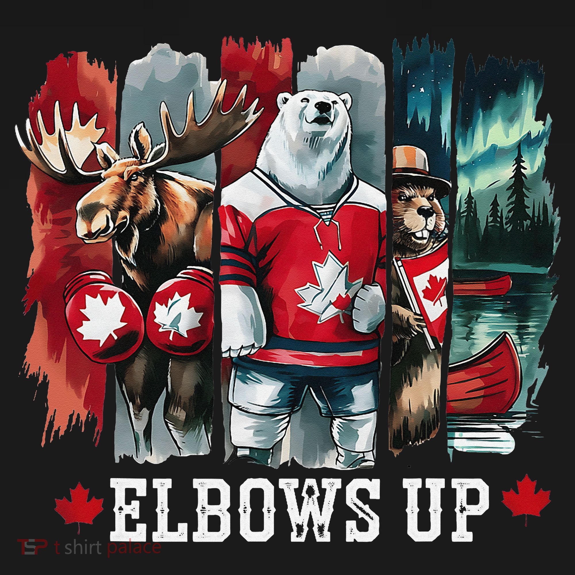Elbows Up Canada Est 1867 Proud Canadian Strong Canada Visor