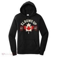 Elbows Up Canada Est 1867 Canadian Strong Canada Women's Hoodie thumb 0