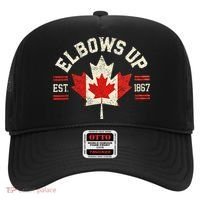 Elbows Up Canada Est 1867 Canadian Strong Canada Hat thumb 0