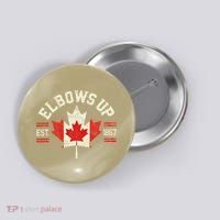 Elbows Up Canada Est 1867 Canadian Strong Canada Button thumb 0