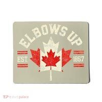Elbows Up Canada Est 1867 Canadian Strong Canada Mousepad thumb 0